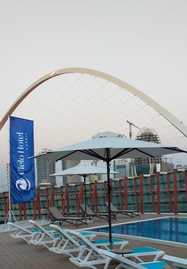 Cielo Hotel Lusail Qatar Exterior photo The hotel's rooftop