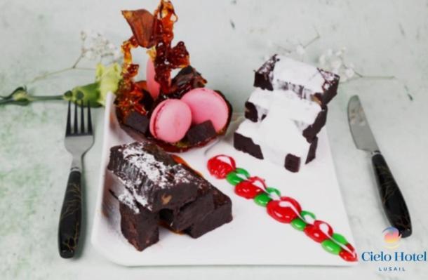 Cielo Hotel Lusail Qatar Exterior photo A selection of Italian desserts