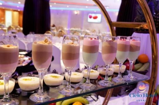 Cielo Hotel Lusail Qatar Exterior photo A selection of desserts